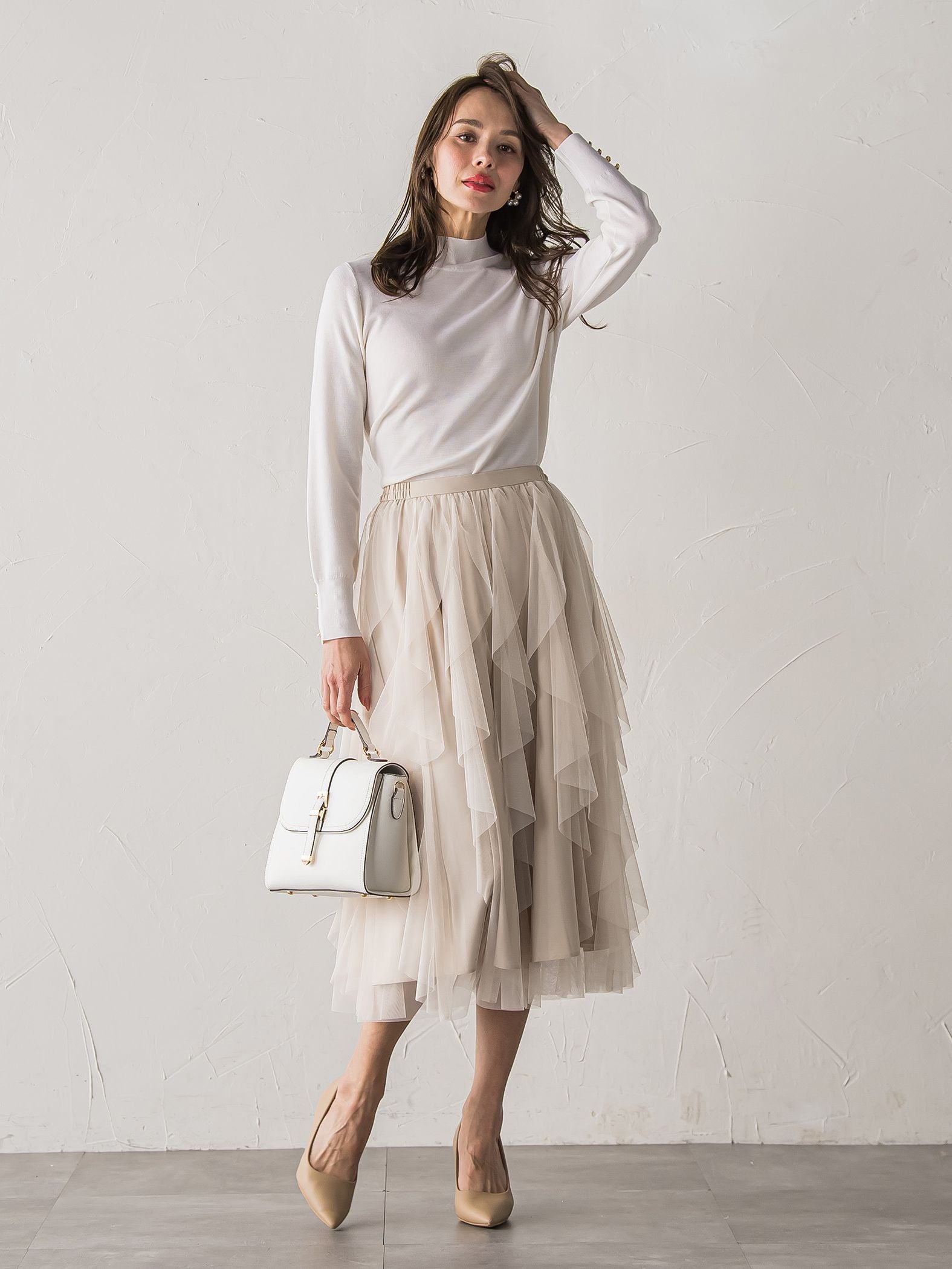 BRISBANEハイネックニット