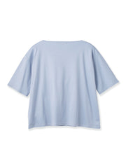 《予約》【連休。涼。軽やかに。】ボートネックT《汗じみ軽減 / 接触冷感》