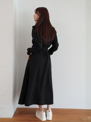 Sweat Rib Onepiece［under150cmさんにもオススメ］≪手洗い可能≫