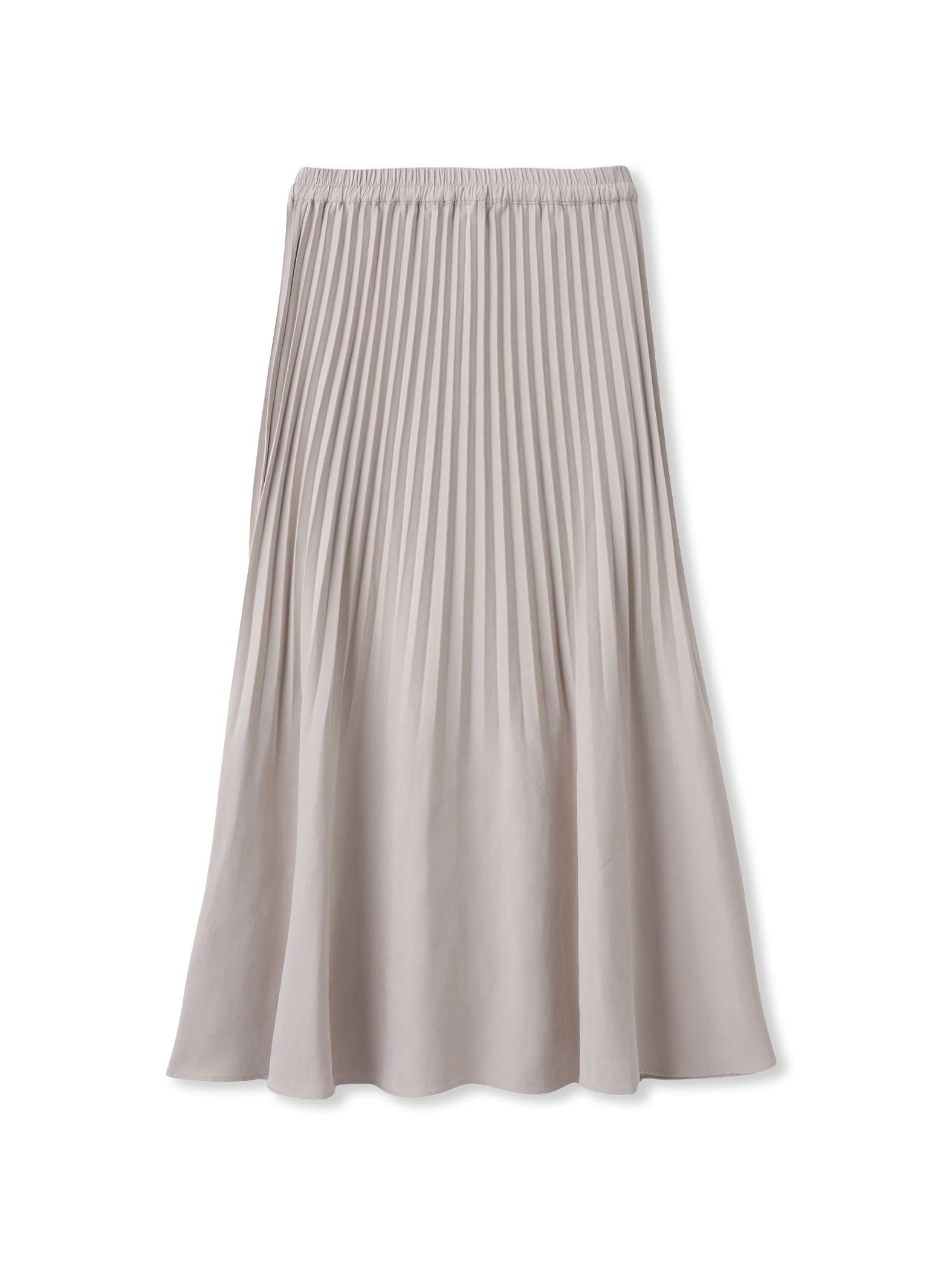 スウェードライク消しプリーツスカート≪手洗い可能≫