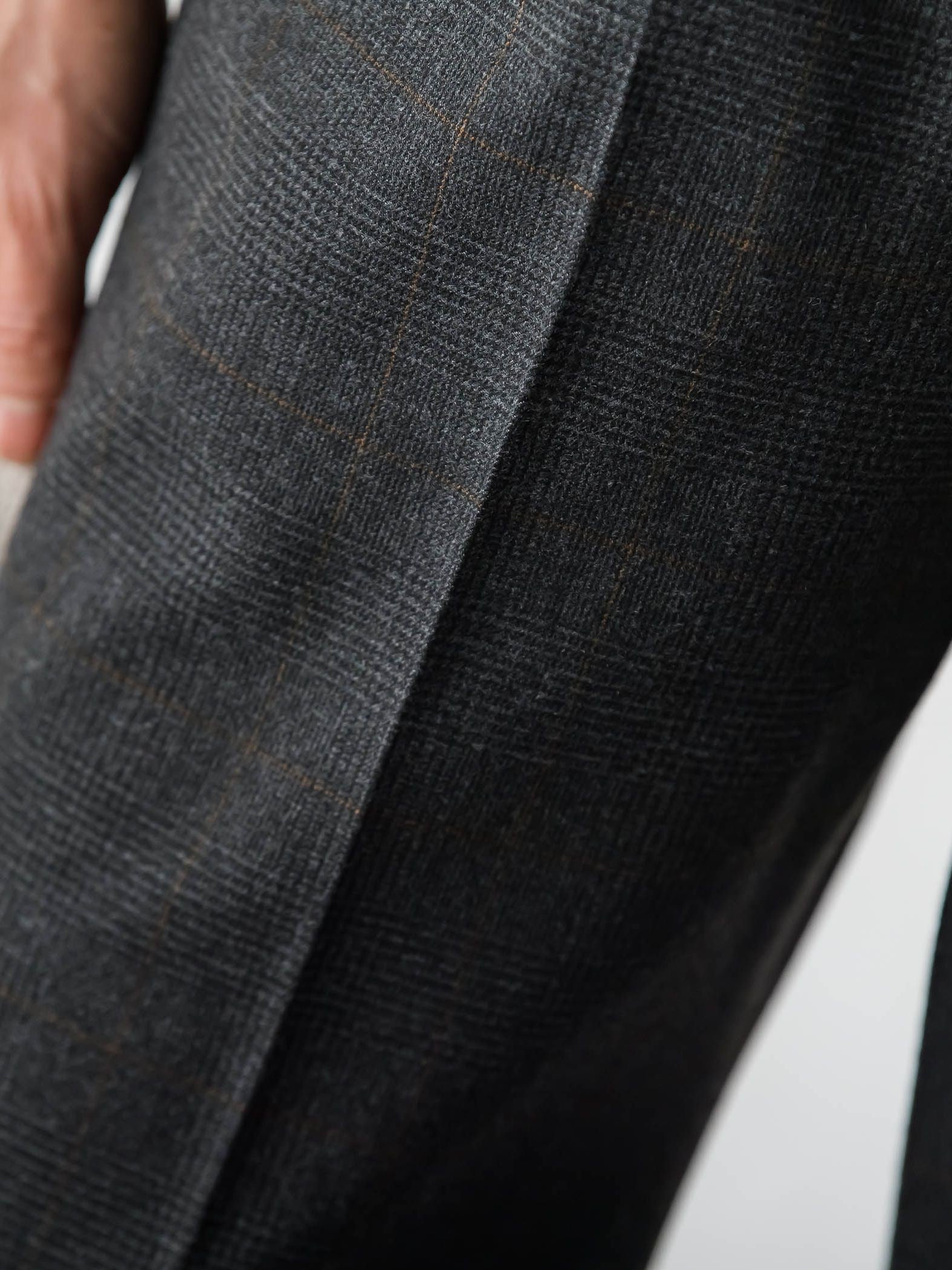 両面起毛ドロストワイドパンツ