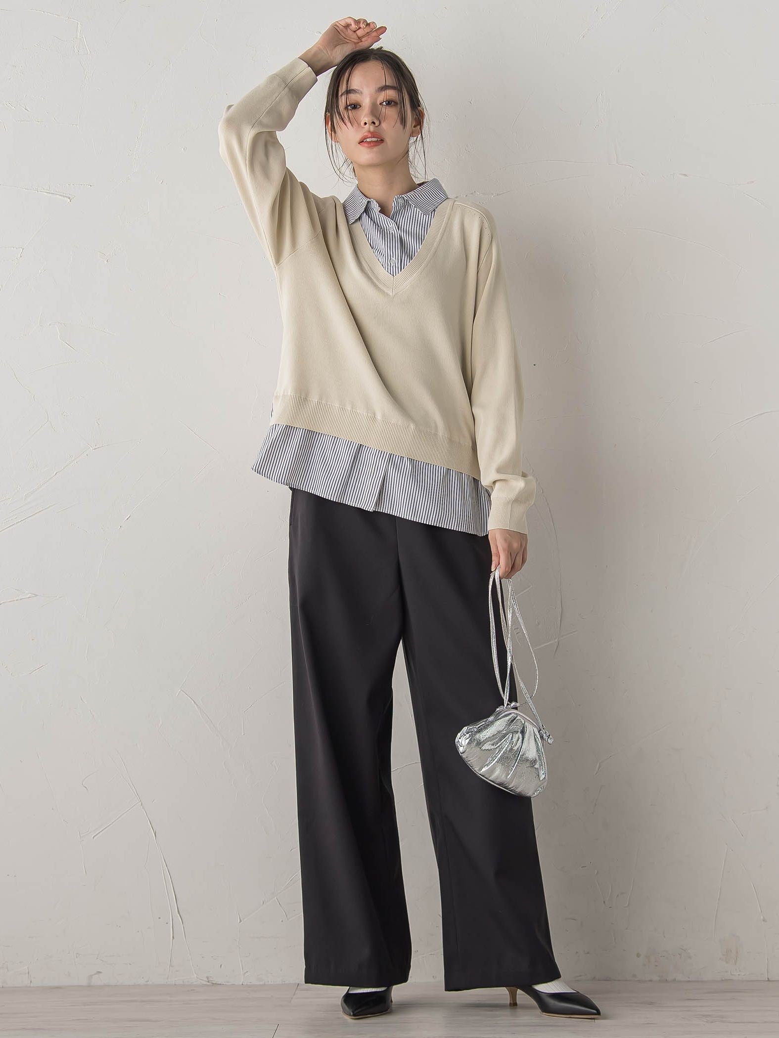 裏起毛ボンディングパンツ≪手洗い可能≫