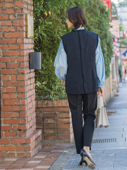 トリクシオンテーパードパンツ≪洗濯機で洗える≫