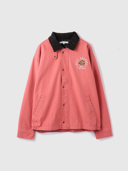 TIGER刺繍ダックジャケット≪手洗い可能≫