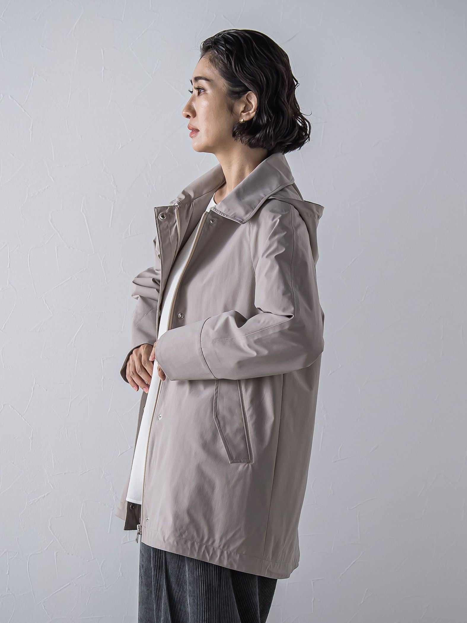 パーテーションダウンステンジャケット≪洗濯機で洗える≫