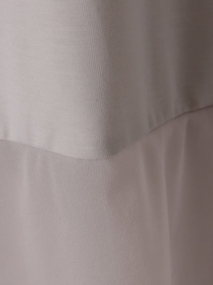 【大きいサイズ】シアー切り替えカットソー