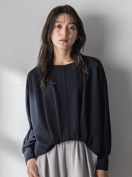 “ 叶える ” タックヘムドルマンショートプルオーバー