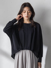 “ 叶える ” タックヘムドルマンショートプルオーバー