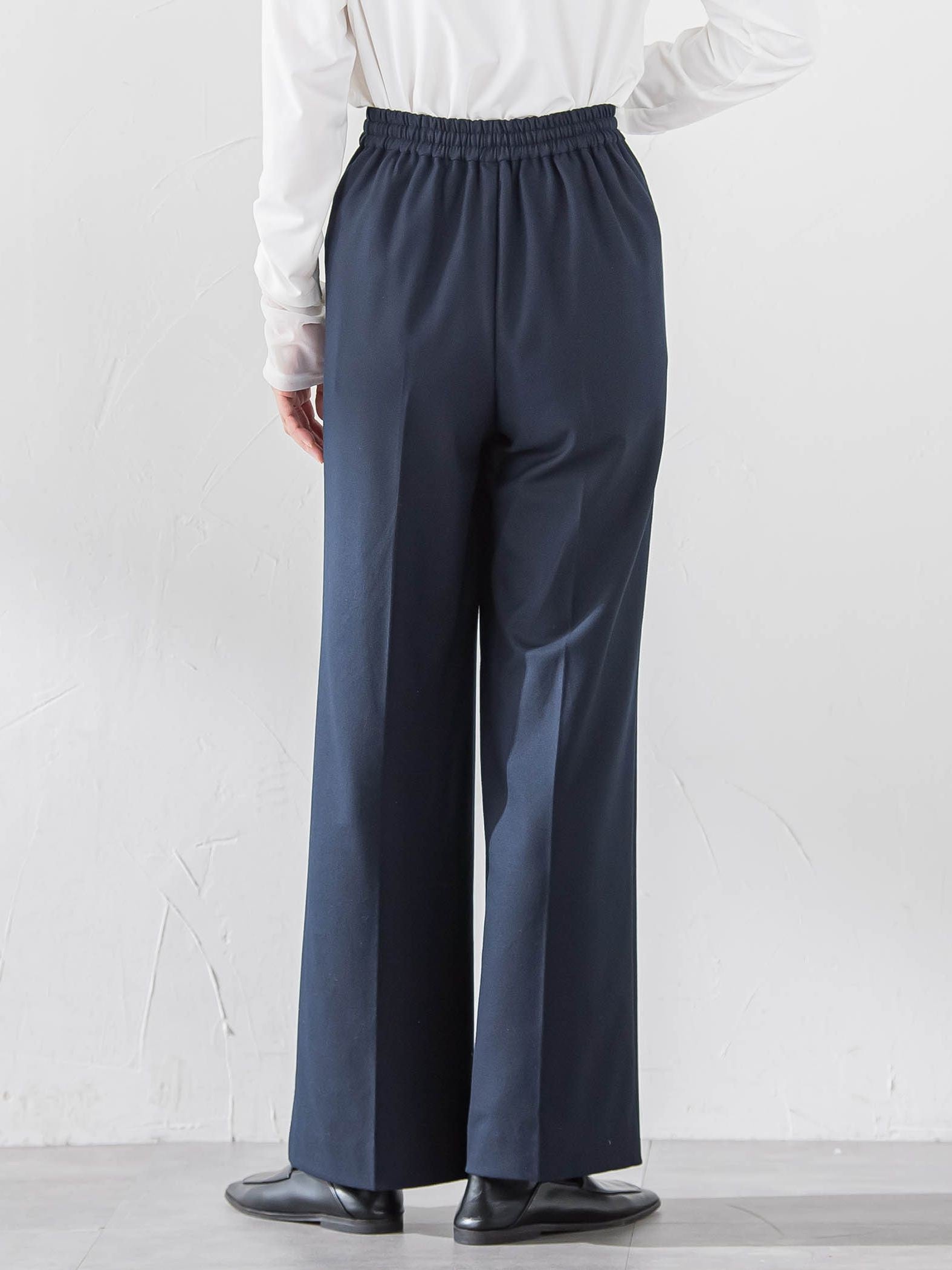 エクセレントウォーム裏起毛ワイドパンツ