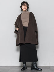 【WEB限定】プレーティングリブニットプルオーバー≪手洗い可能≫