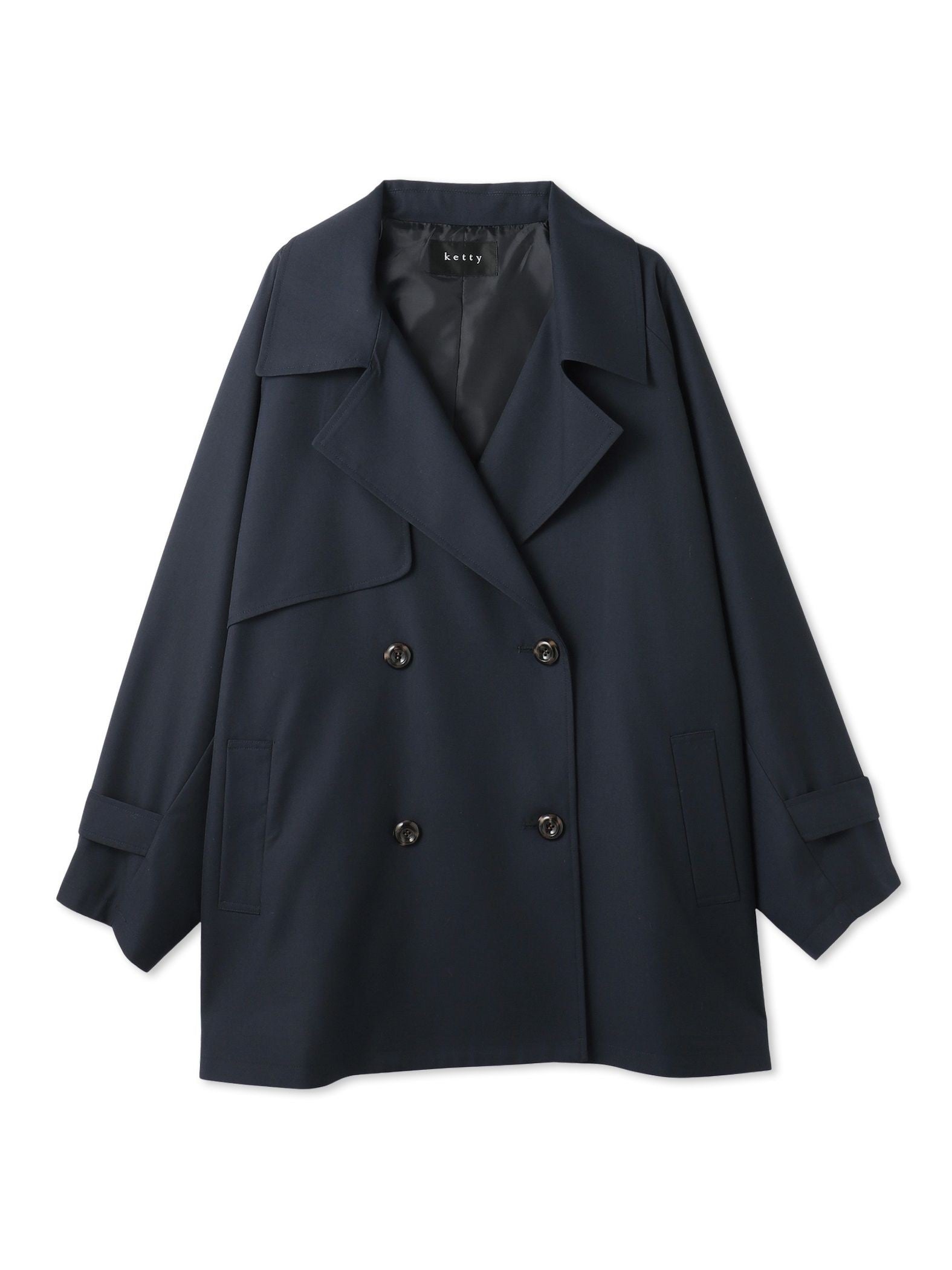 テントラインミドルトレンチコート