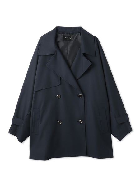 テントラインミドルトレンチコート