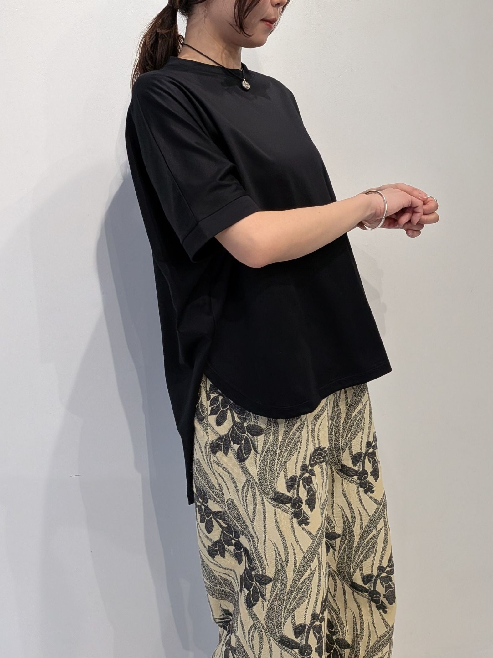 【Made in japan】 curve hem po