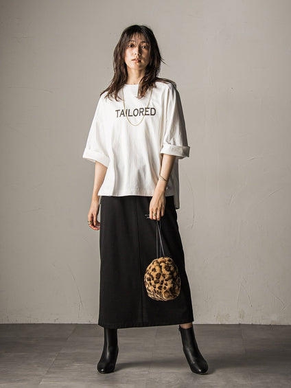 【WEB限定】フェイクファー巾着バッグ