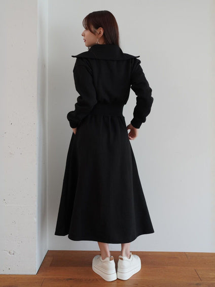 Sweat Rib Onepiece［under150cmさんにもオススメ］≪手洗い可能≫