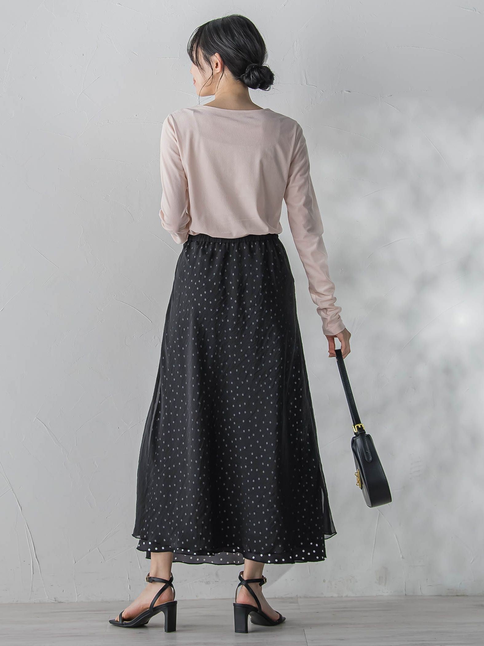 シアーベロアカットソー≪手洗い可能≫