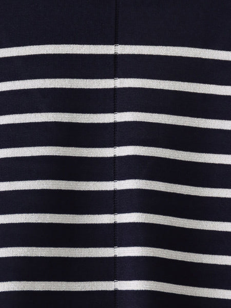 【大きいサイズ】ボーダーTシャツニット