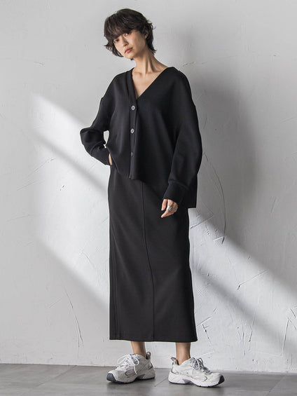 【えらべるSETUP】叶えるカットカーディガン≪手洗い可能≫