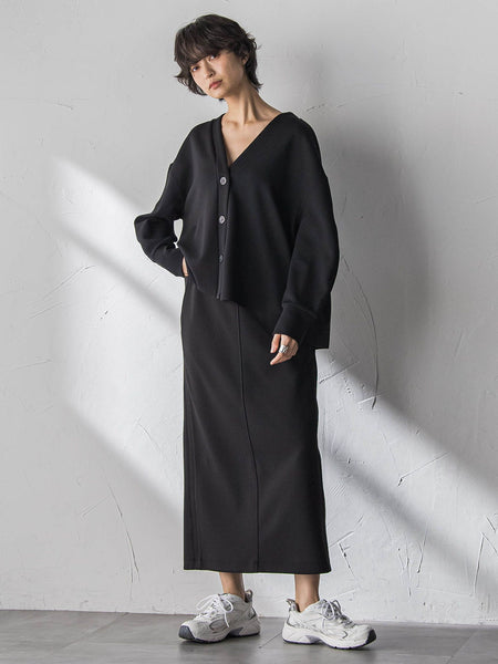 【えらべるSETUP】叶えるカットカーディガン≪手洗い可能≫