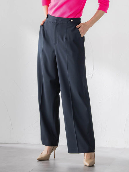美シルエットワイドパンツ