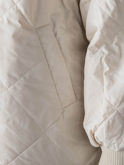 中綿リバーシブルコート≪手洗い可能≫