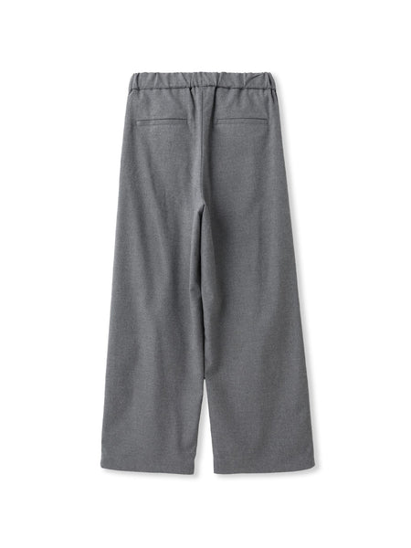 【一瞬で楽とキレイを叶える】裏起毛イージーワイドパンツ≪手洗い可能≫