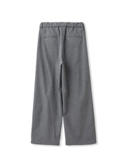 【一瞬で楽とキレイを叶える】裏起毛イージーワイドパンツ≪手洗い可能≫