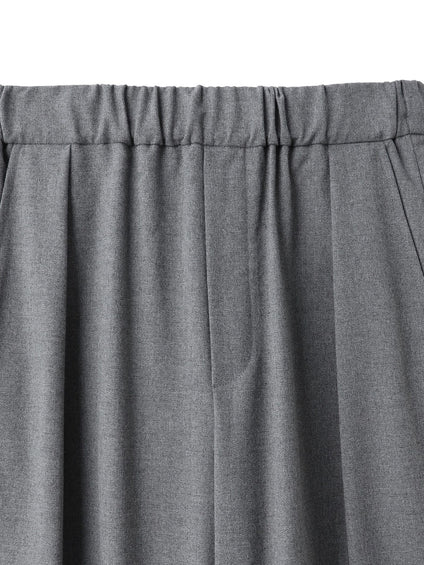 【一瞬で楽とキレイを叶える】裏起毛イージーワイドパンツ≪手洗い可能≫