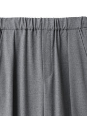 【一瞬で楽とキレイを叶える】裏起毛イージーワイドパンツ≪手洗い可能≫