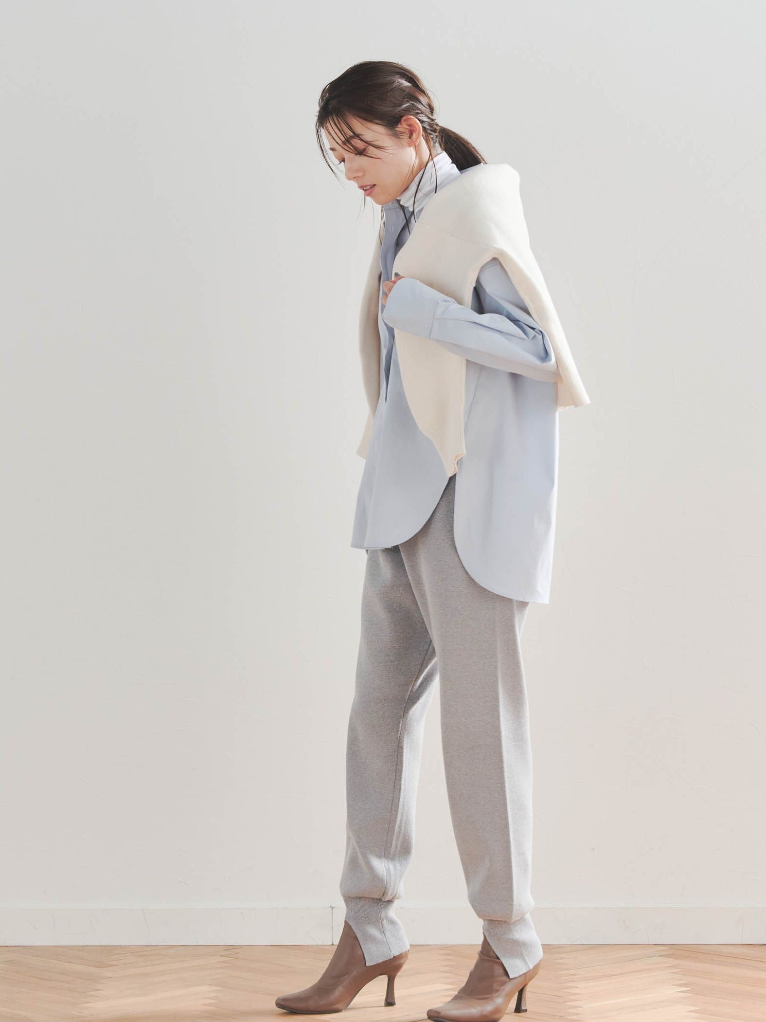 ニットジョガーパンツ≪手洗い可能≫