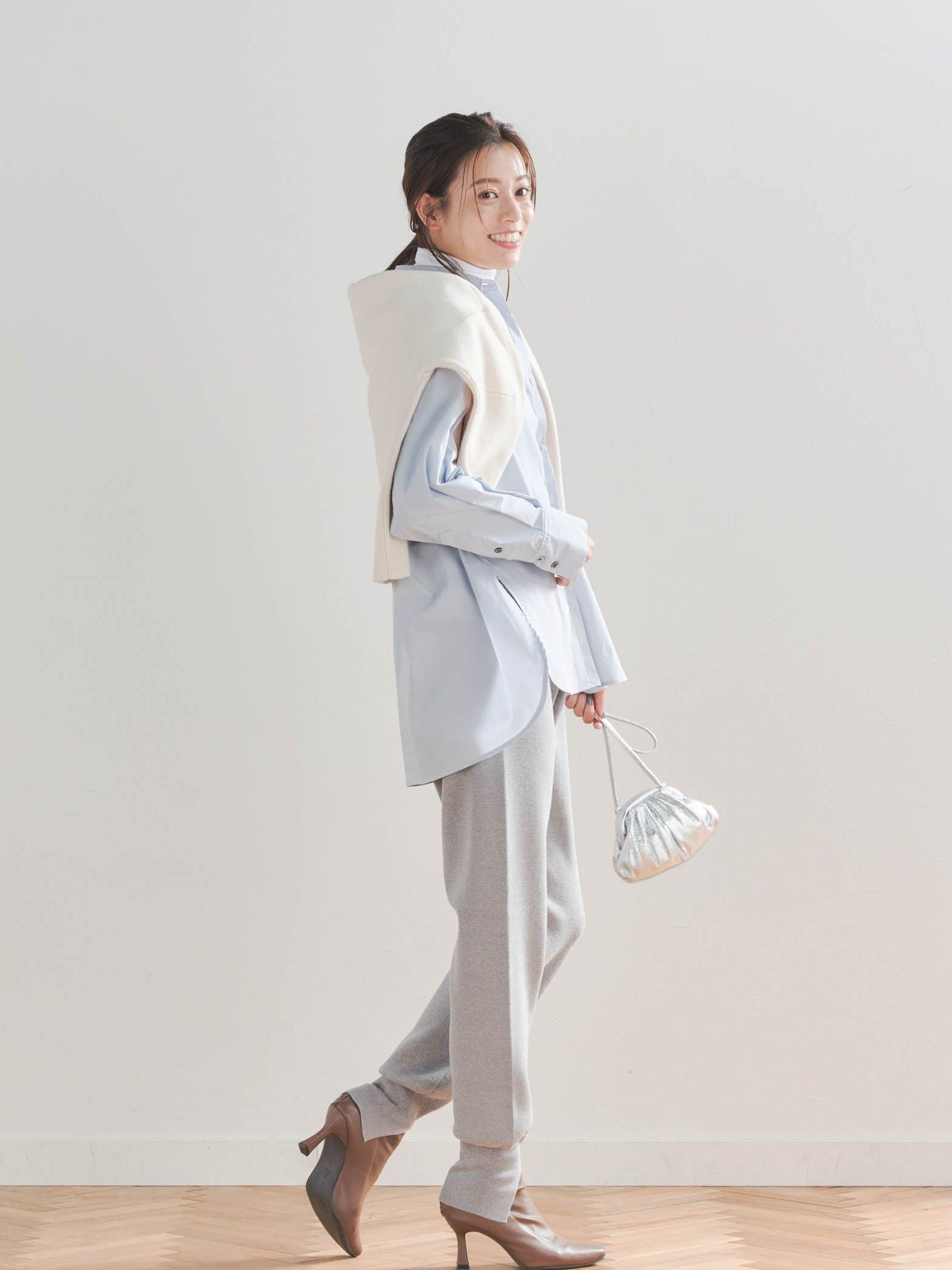 ニットジョガーパンツ≪手洗い可能≫