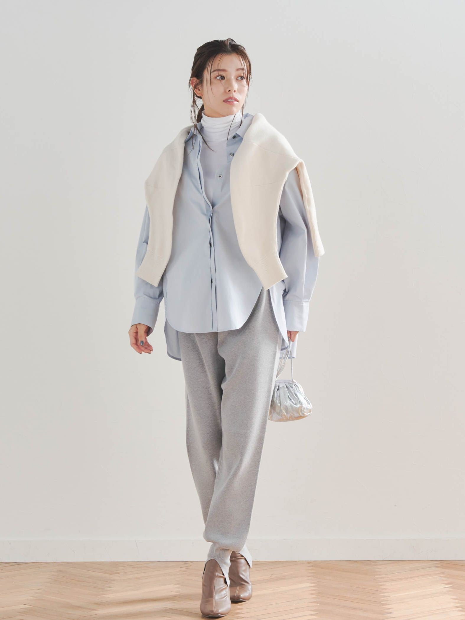 ニットジョガーパンツ≪手洗い可能≫