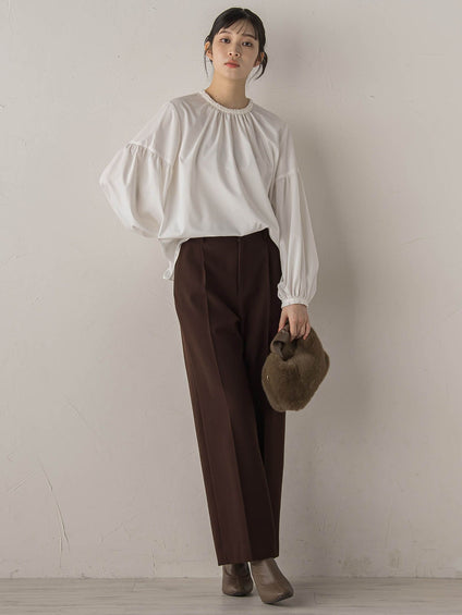 ブレードブラウス≪洗濯機で洗える≫