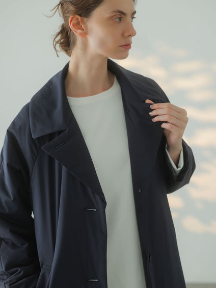 <保温・蓄熱>空気をまとう”軽暖”コート