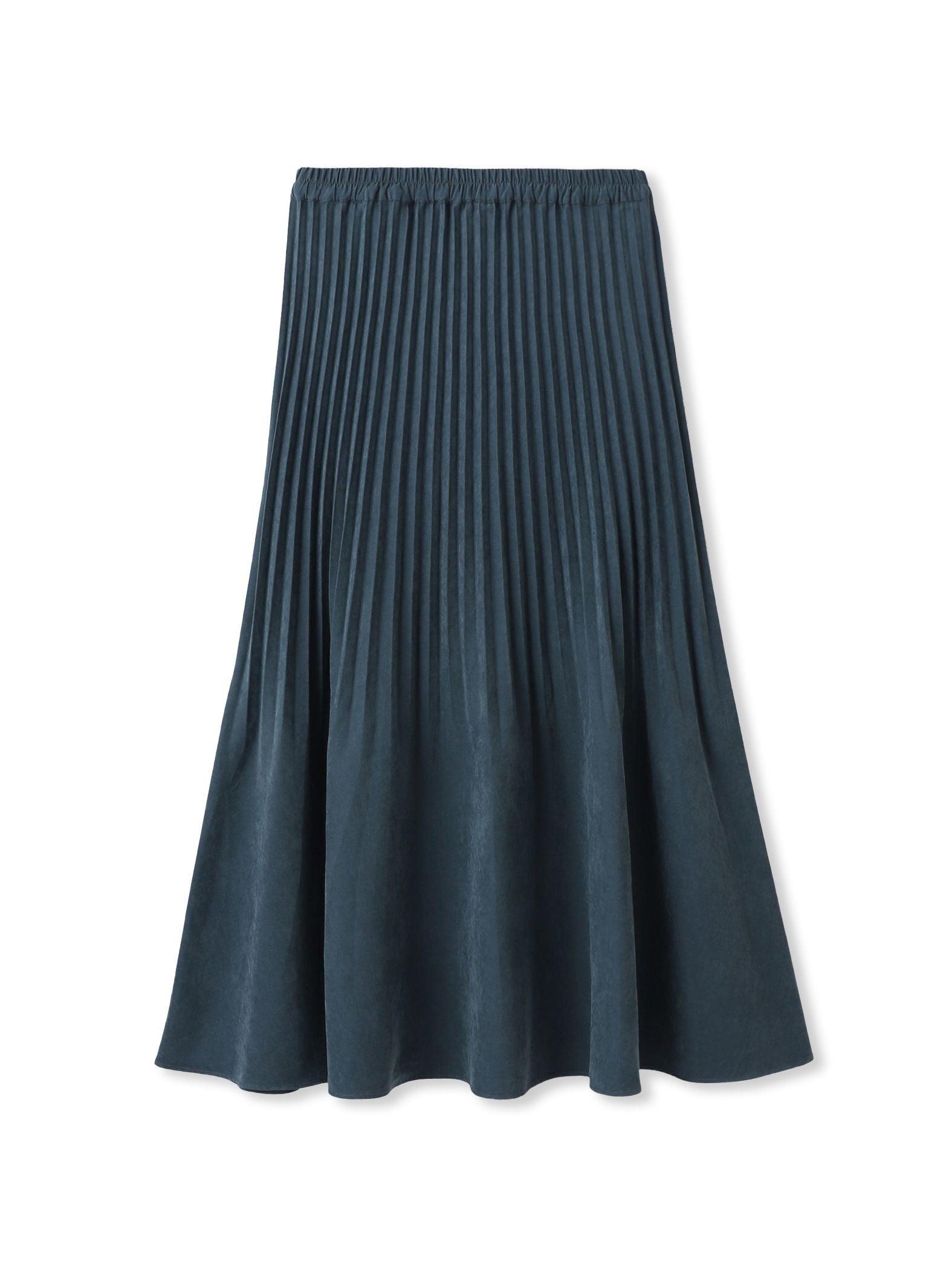 スウェードライク消しプリーツスカート≪手洗い可能≫