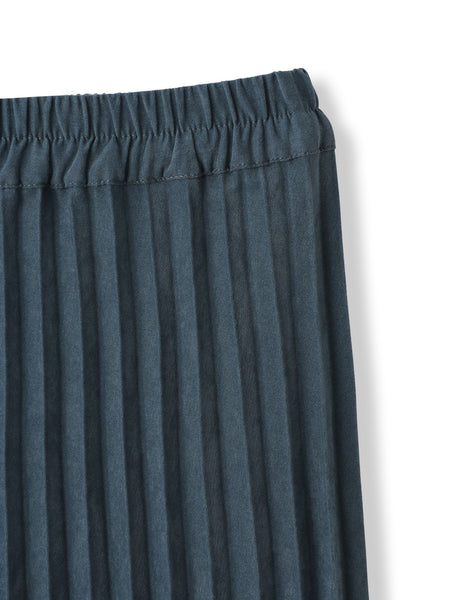 スウェードライク消しプリーツスカート≪手洗い可能≫