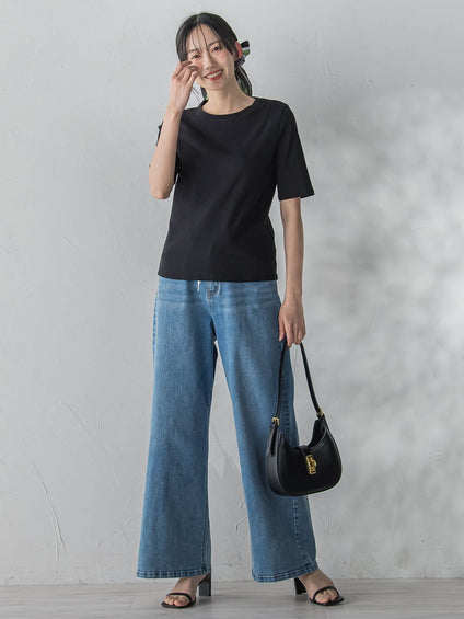 サイロプレミアムフライスカットソー