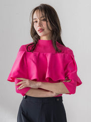 ケープ付き5wayニット