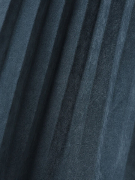 スウェードライク消しプリーツスカート≪手洗い可能≫