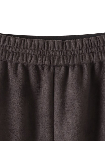 【WEB限定】フェイクスエードナロースカート≪セットアップ対応≫