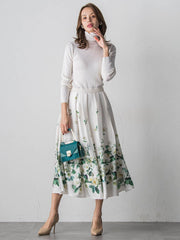 クリスマスローズスカート