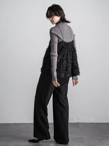 フィルムフェザーキャミブラウス≪手洗い可能≫