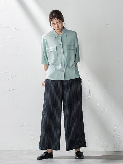 【WEB限定】タンブラーブッチャーワイドパンツ≪手洗い可能≫