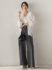 Air DENIM ワイドパンツ