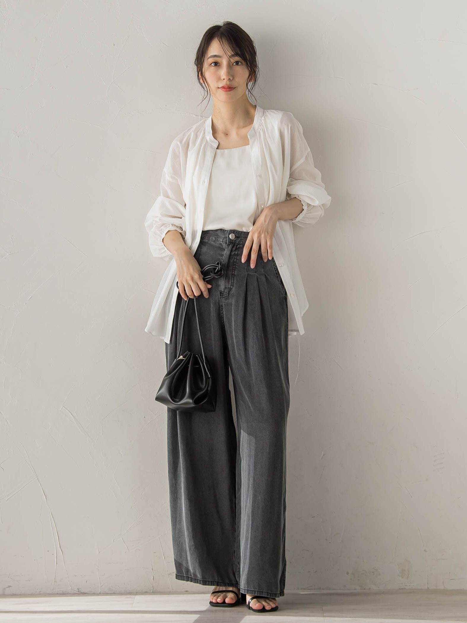 Air DENIM ワイドパンツ