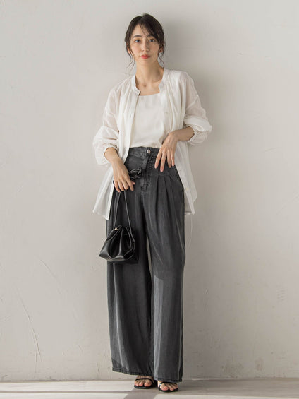 Air DENIM ワイドパンツ