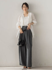 Air DENIM ワイドパンツ