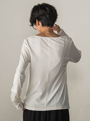 ベロアカフスロングTシャツ