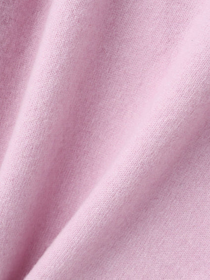 パール刺繍ニットプルオーバー