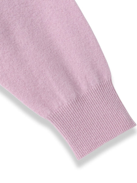 パール刺繍ニットプルオーバー